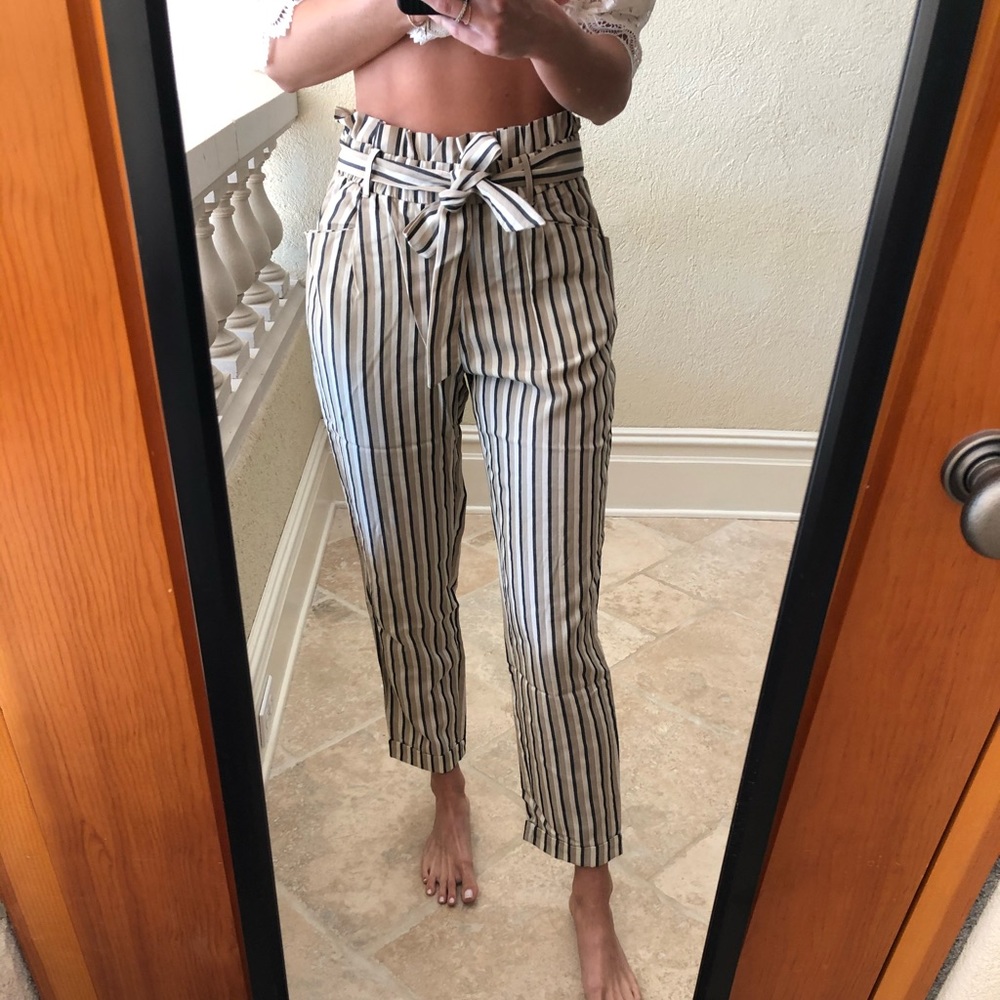 Zara paper bag pant